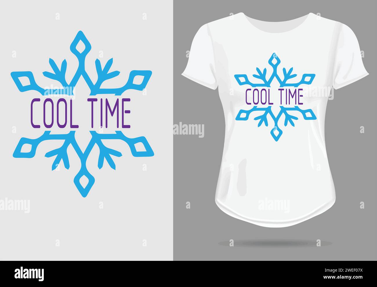 Vêtements d'hiver motivation typoghaphy tendance T-shirt Design Illustration de Vecteur