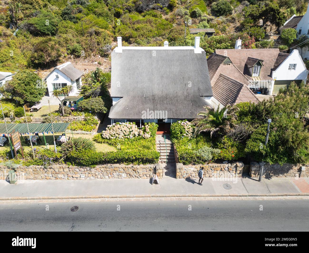 Rhodes Cottage Museum and Tea Room, St James, Muizenberg, Cape Town, 7945 Banque D'Images