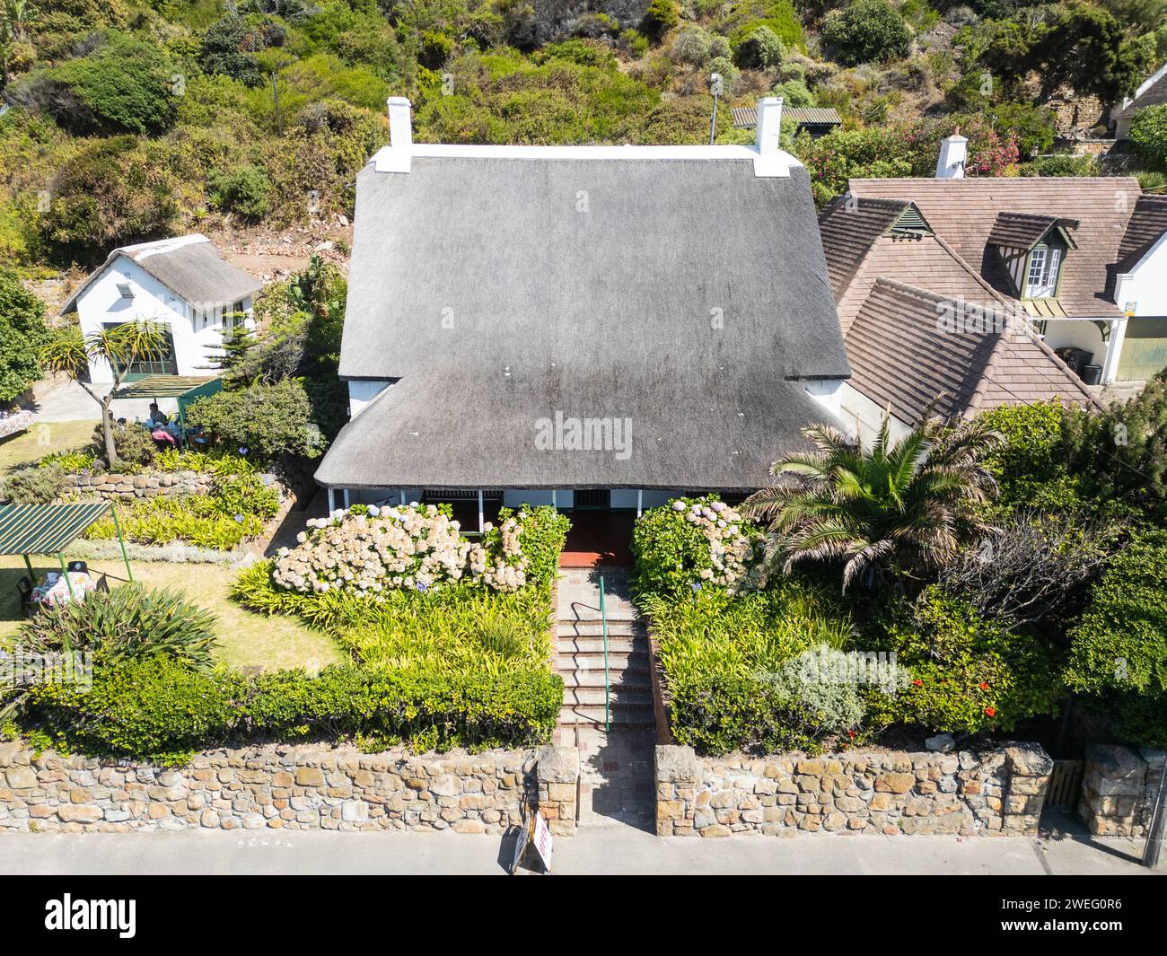 Rhodes Cottage Museum and Tea Room, St James, Muizenberg, Cape Town, 7945 Banque D'Images