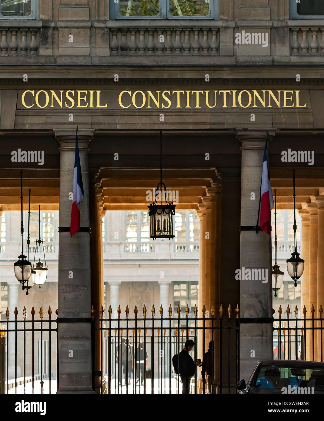 Conseil constitutionnel (France) Banque D'Images