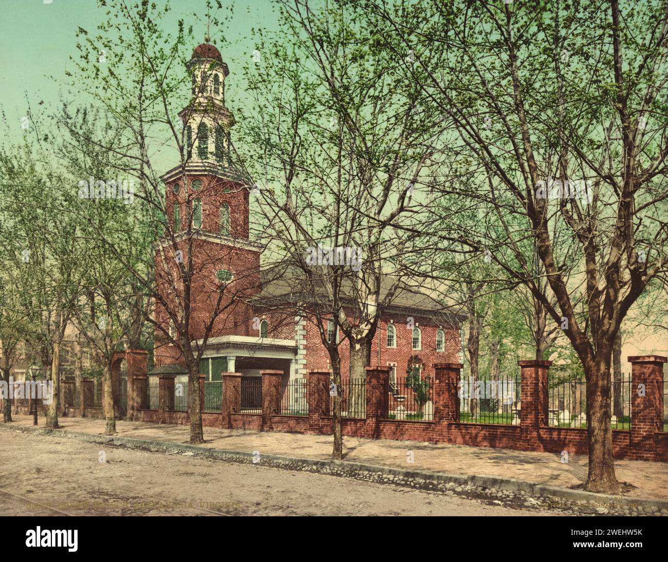 Christ Church, Alexandria, Virginie 1902. Banque D'Images