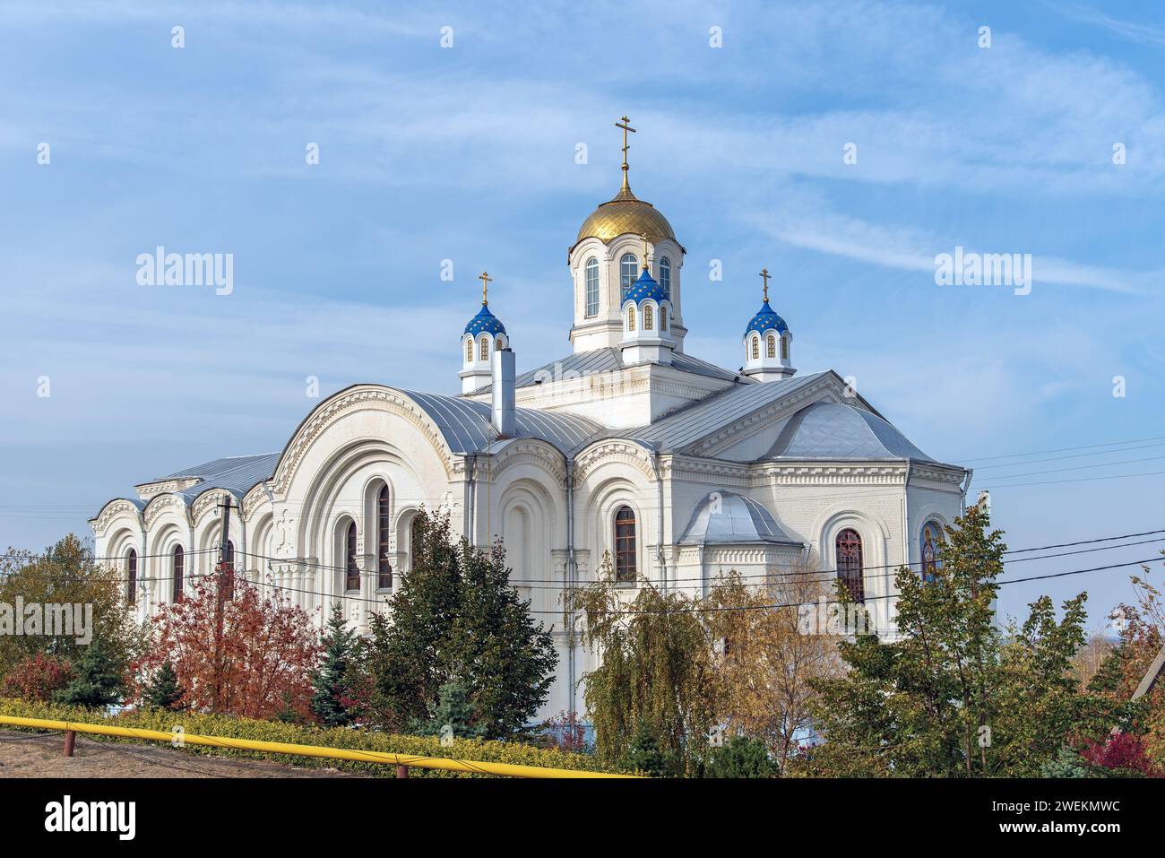 Monastère d'Ust-Medveditsky Spaso-Preobrazhensky. Serafimovich. Région de Volgograd. Russie Banque D'Images