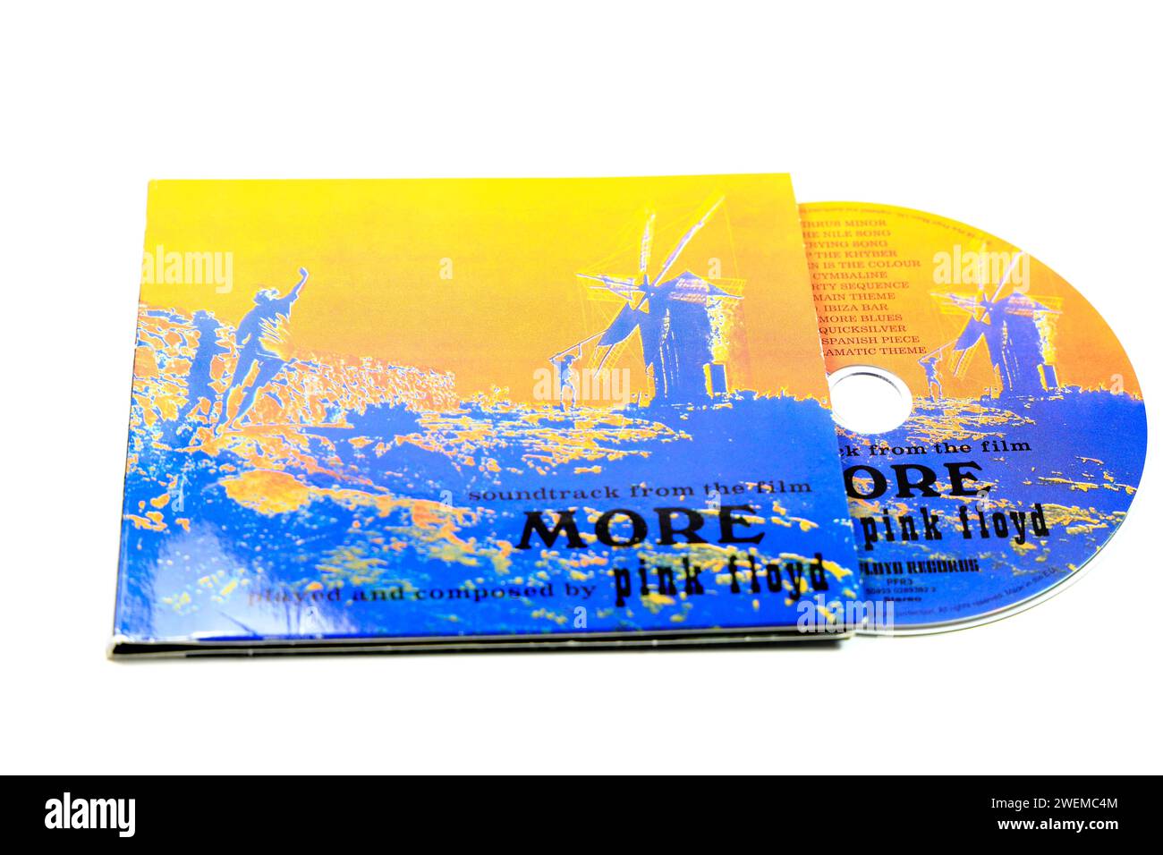 Album de la bande originale du film Pink Floyd « More » Banque D'Images