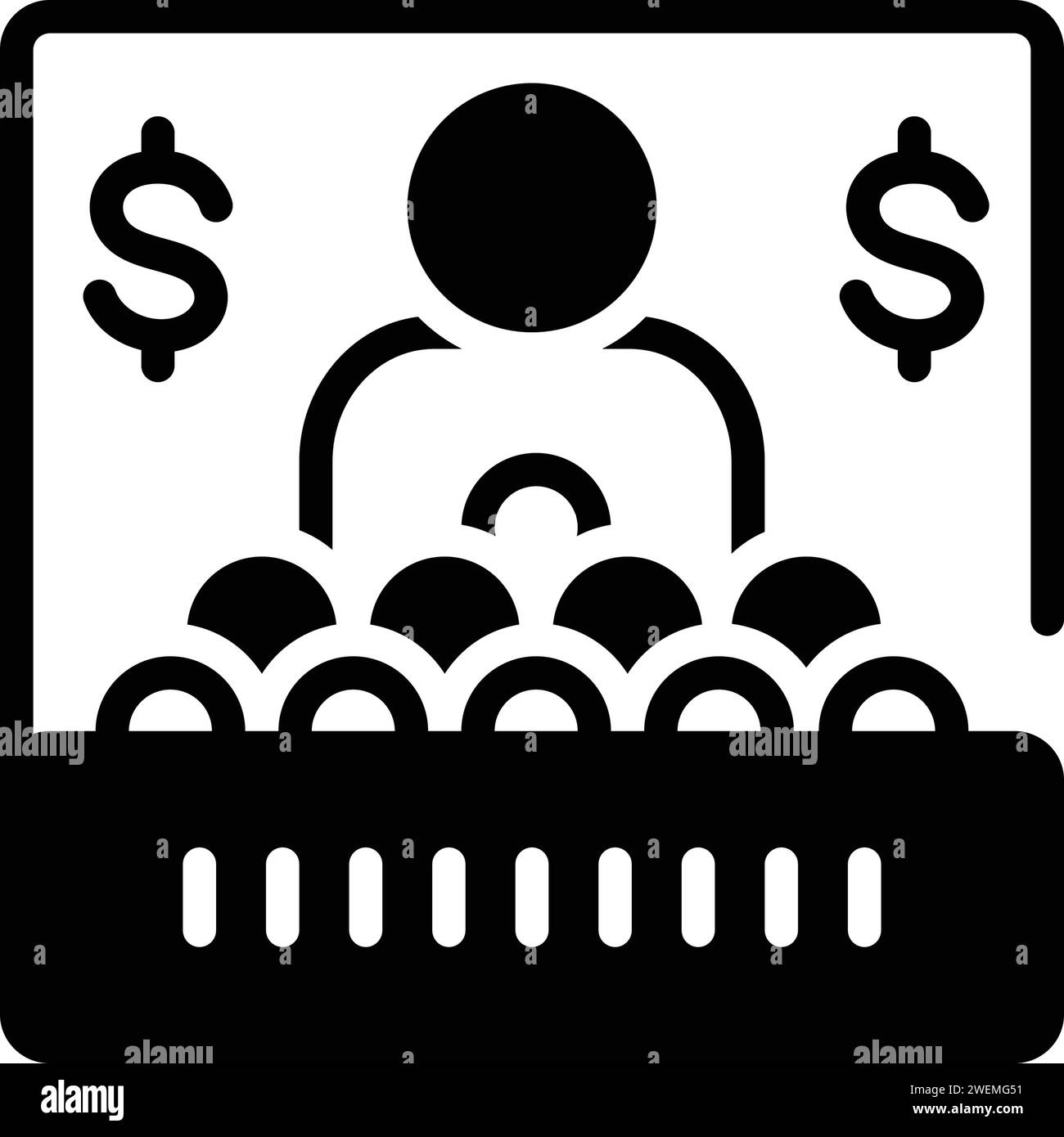 Icône pour les petites entreprises Illustration de Vecteur