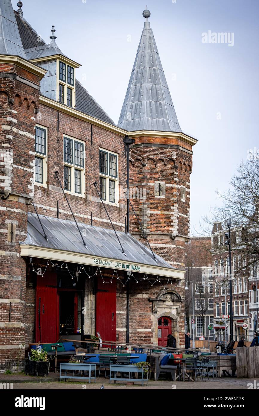 Amsterdam Holland photos de rue Banque D'Images