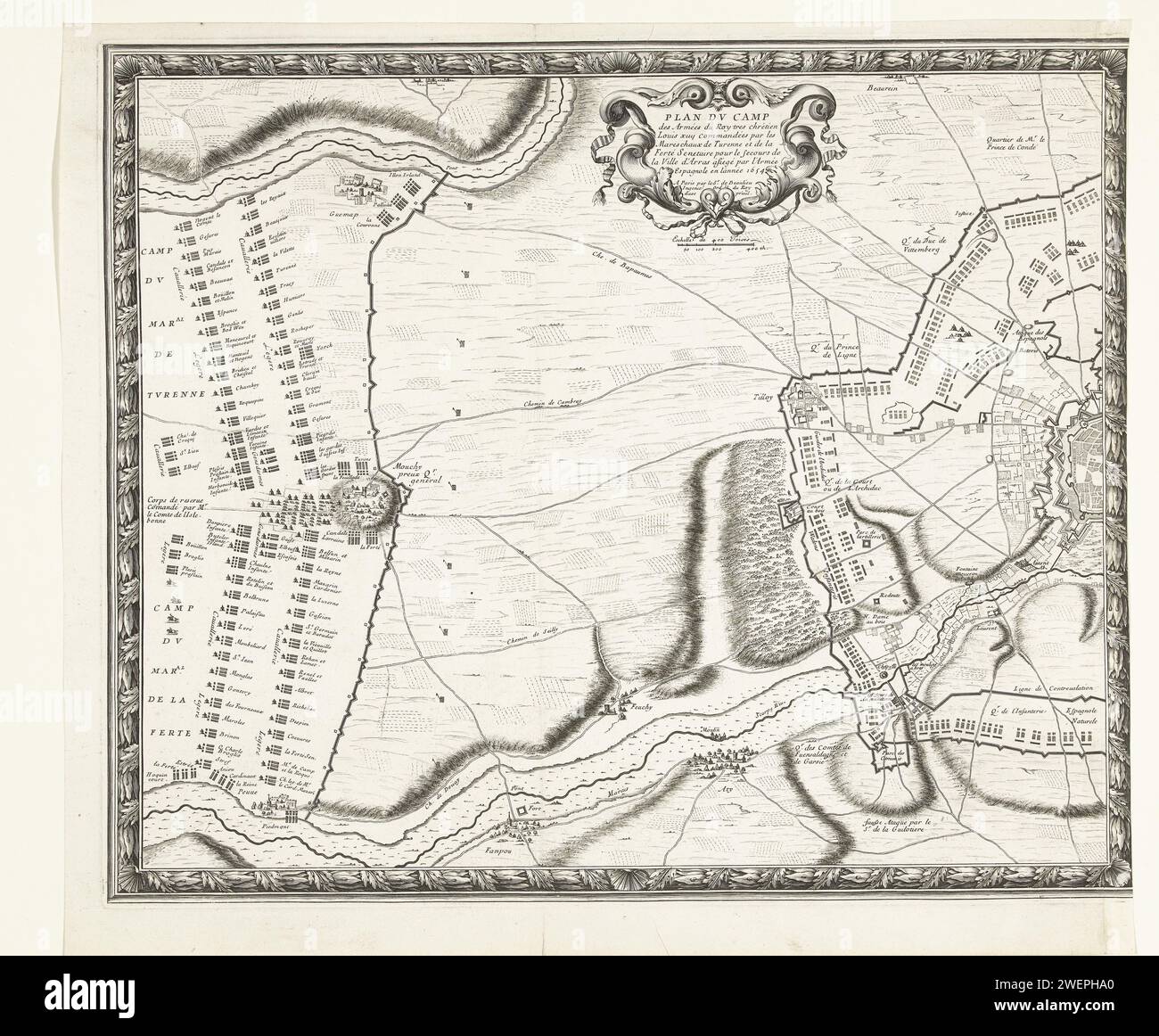 Carte Géographique Ancienne De Cambridge (Angleterre) - Datée 1634, éditée En 1655 - Originale