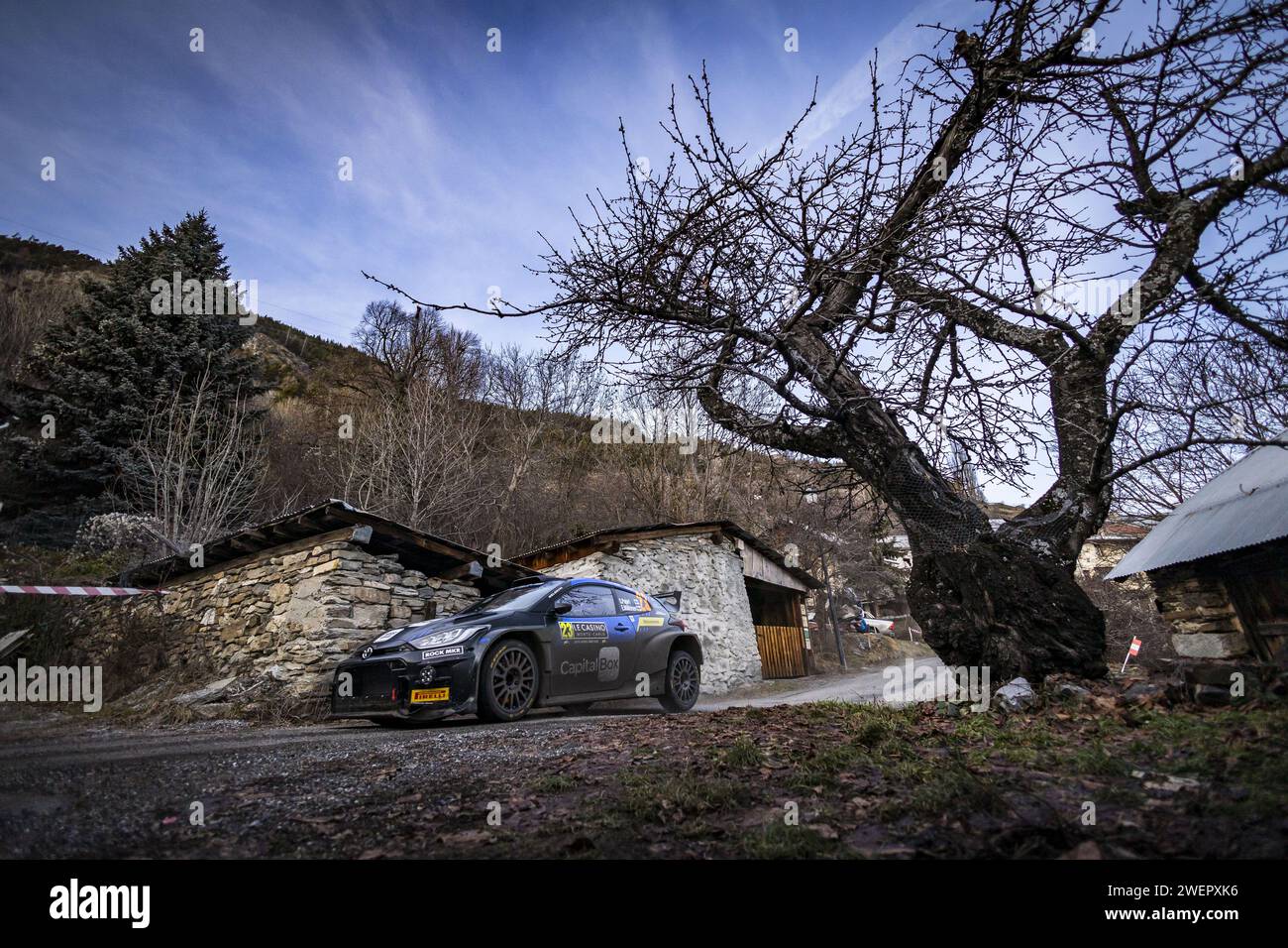 Photo Dédicacée Sami Pajari – WRC Toyota – Monte-Carlo 2025
