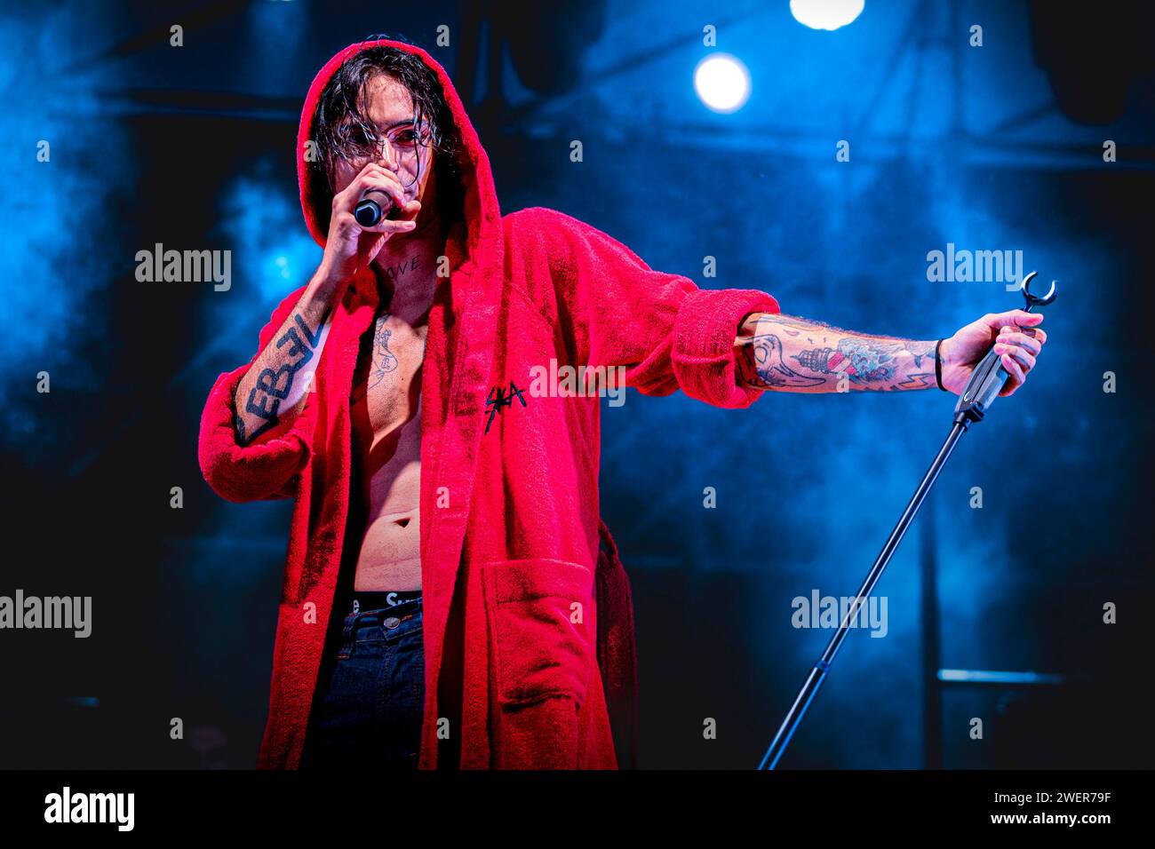 Italie 01 juin 2023 Naska - Diego Caterbetti - Live at Slam Dunk Italy Festival Bellaria-Igea Marina © Andrea Ripamonti / Alamy Banque D'Images