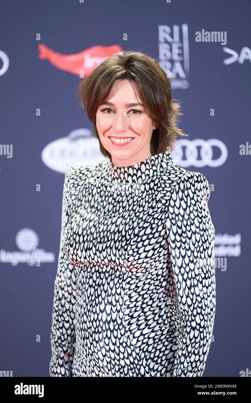 Madrid. Espagne. 20240126, Lola Duenas participe aux Feroz Awards 2024 - tapis rouge au Palais Vistalegre le 26 janvier 2024 à Madrid, Espagne Credit : MPG/Alamy Live News Banque D'Images