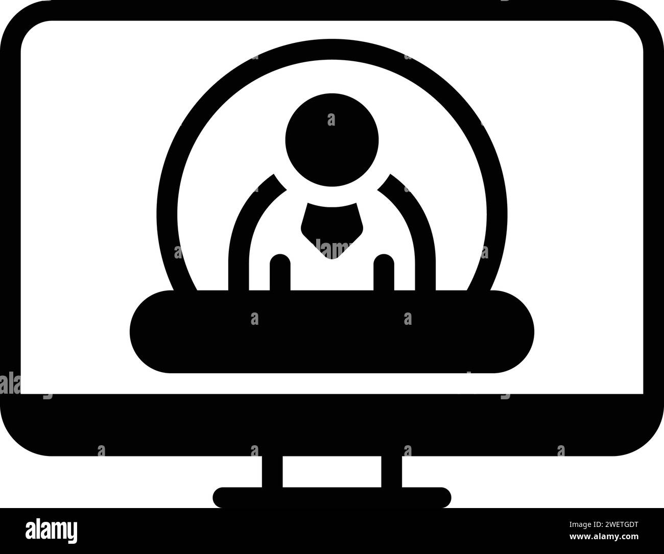 Icône pour admin,administrateur Illustration de Vecteur