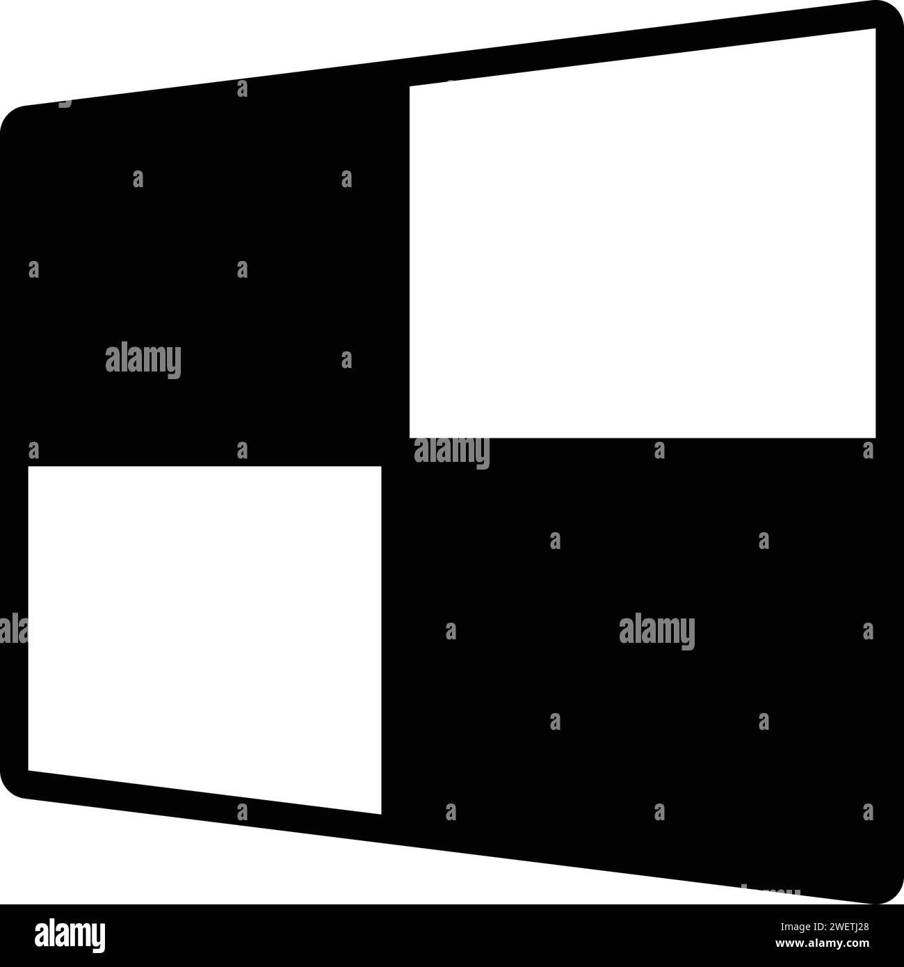 Icône pour microsoft, logiciel Illustration de Vecteur