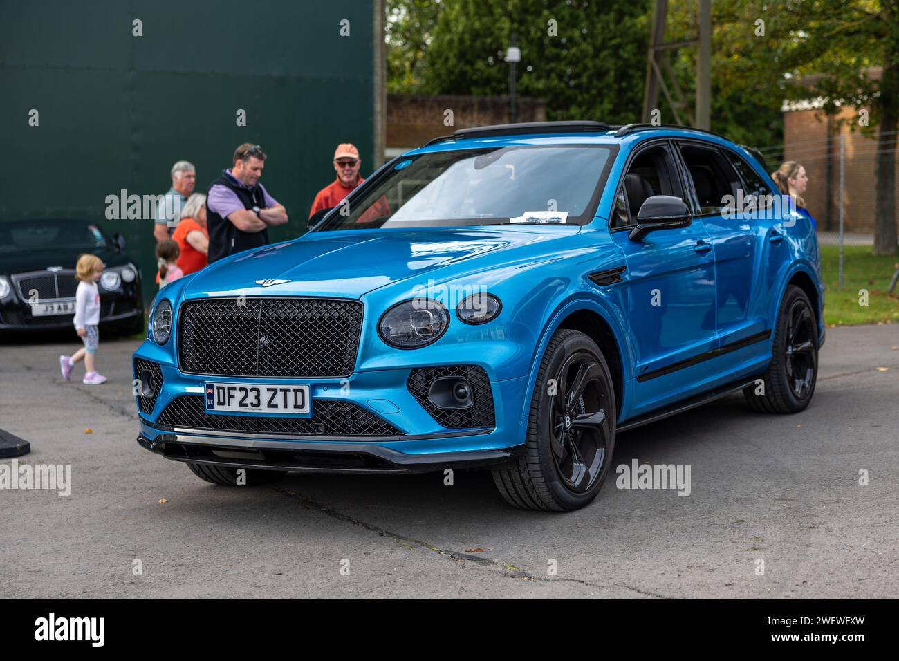 Bentley Bentayga S V8 2023, exposée au Bicester Heritage Scramble le 8 octobre 2023. Banque D'Images