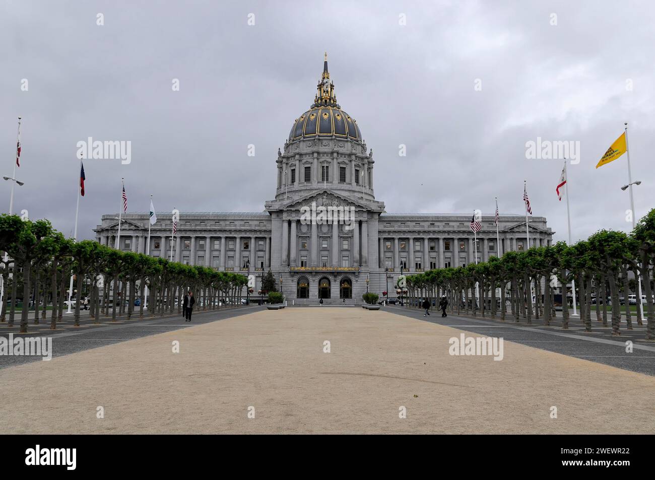 L'hôtel de ville, San Francisco, California, USA Banque D'Images