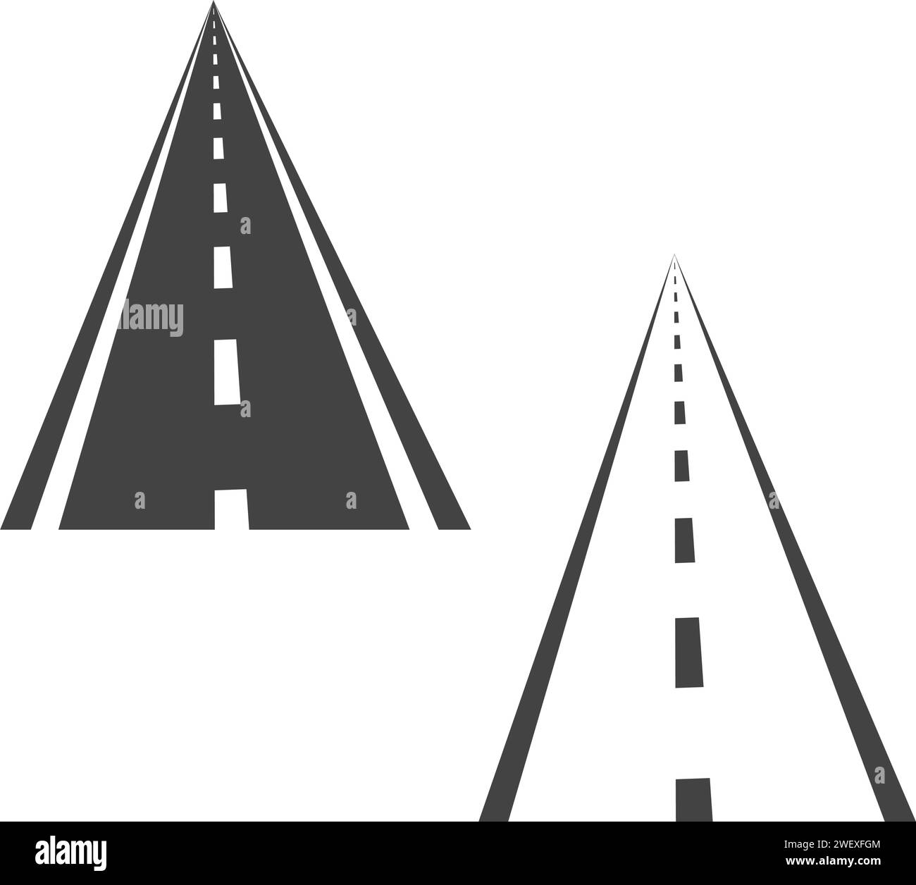 Modèle de conception d'illustration vectorielle de chemin Illustration de Vecteur