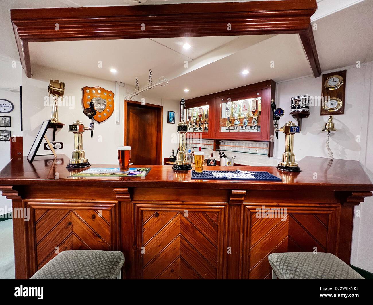 Le yacht Britannia de sa Majesté Banque D'Images