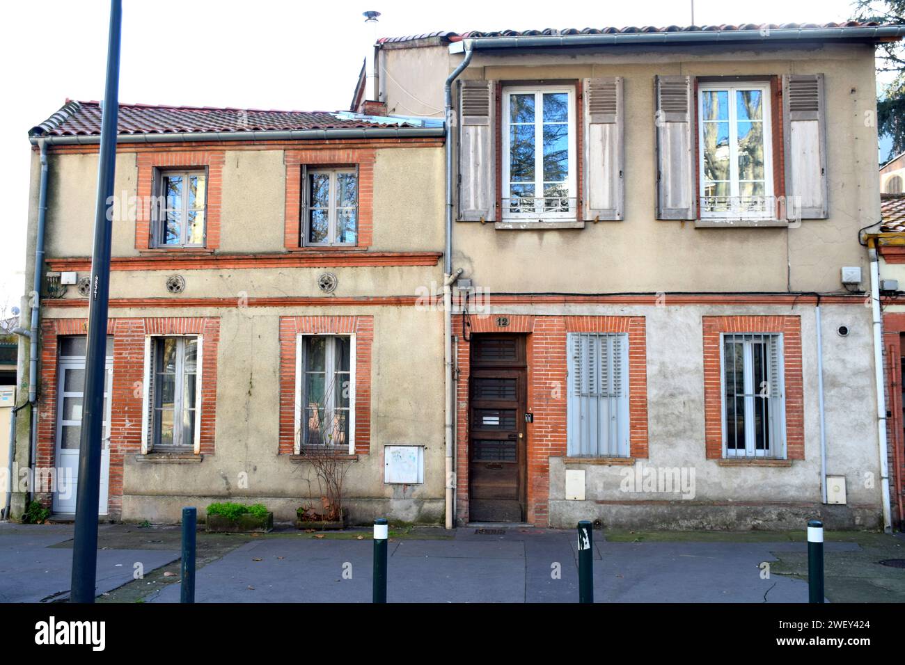 St Agne, Toulouse Banque D'Images