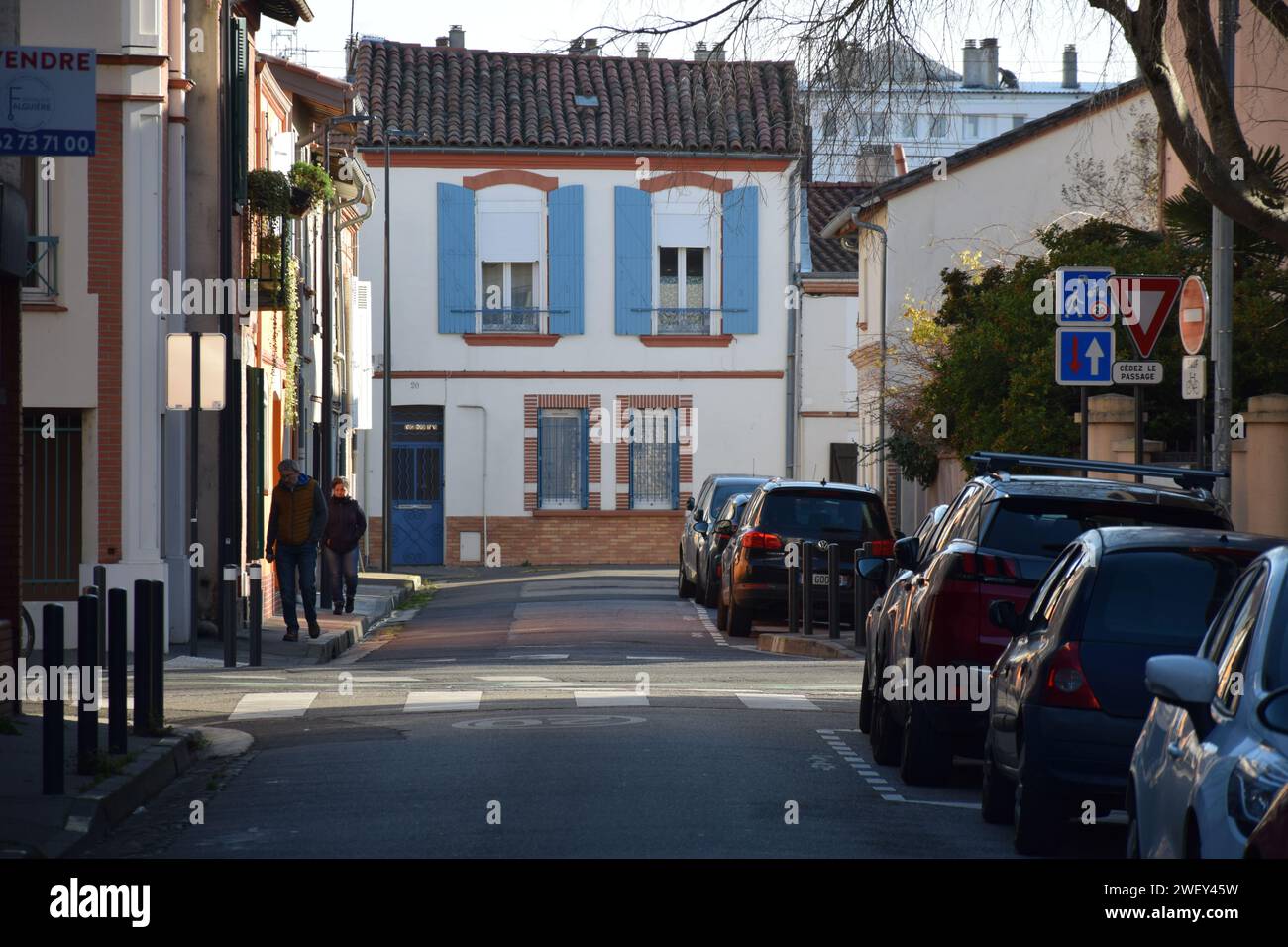 St Agne, Toulouse Banque D'Images