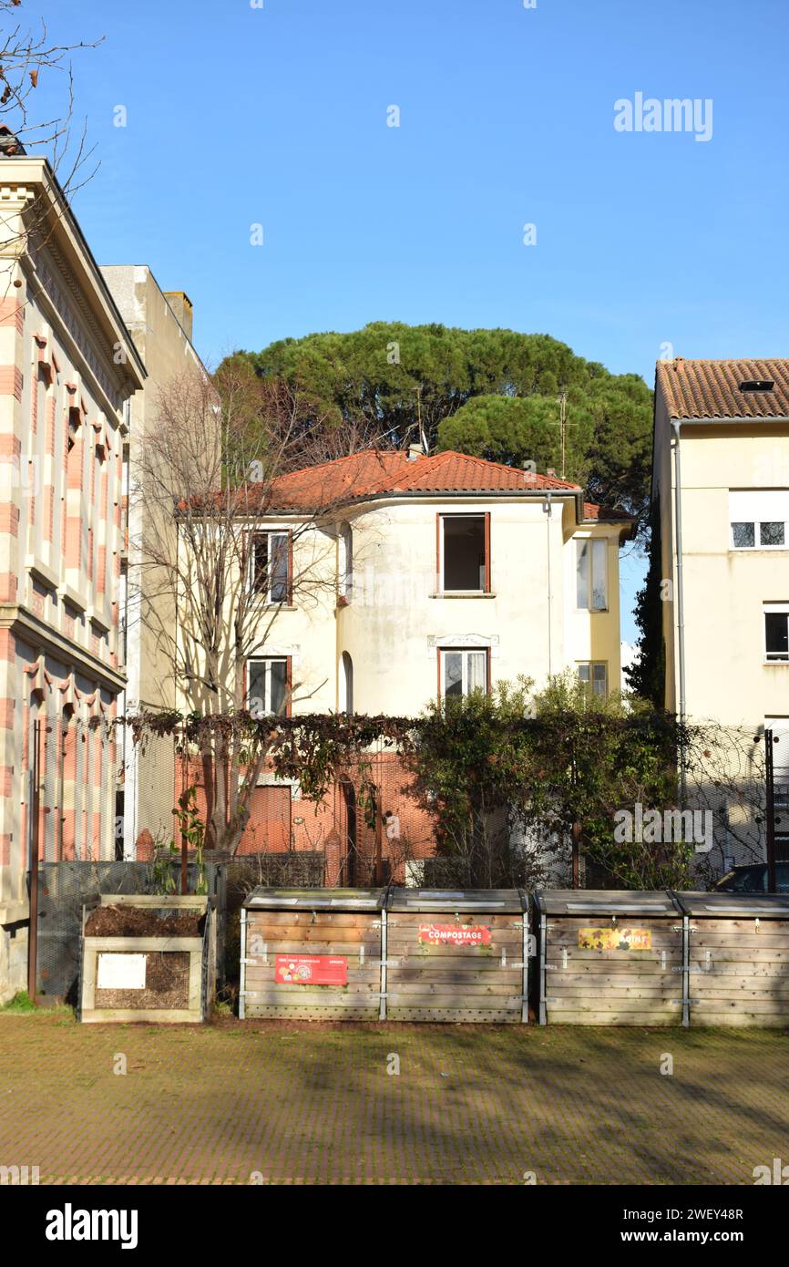 St Agne, Toulouse Banque D'Images