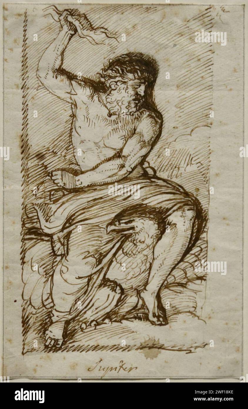 Apollon musagète (ca.1784) - Giuseppe Cades. Banque D'Images