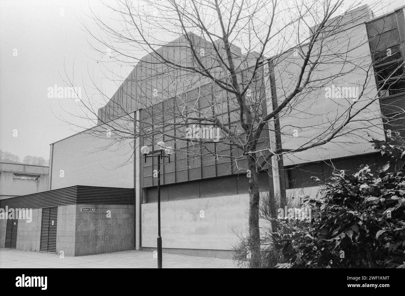 Southgate Shopping Centre, vu de Philip Street, Bath, Avon vers 1981 Banque D'Images