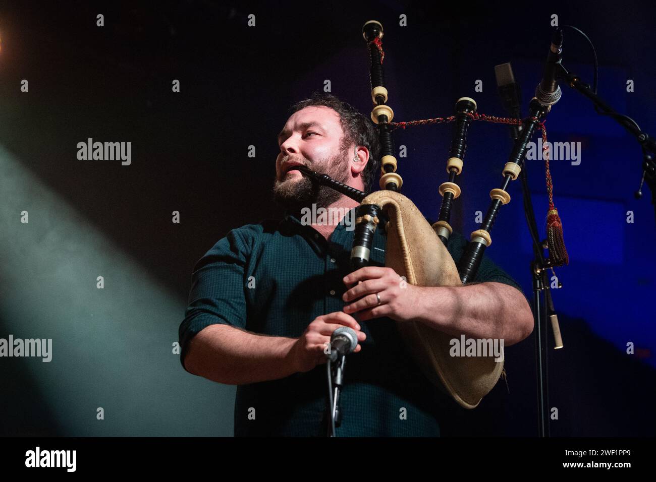 Glasgow, Royaume-Uni. 26 janvier 2024. RURA joue à la Barrowland Ballroom dans le cadre de Celtic Connections le 27 janvier 2024 crédit : Chantal Guevara/Alamy Live News Banque D'Images