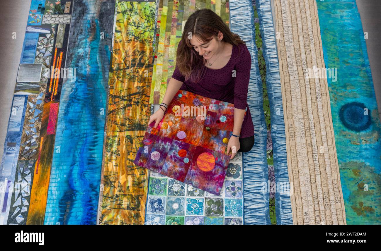 Techniques de quilting Banque de photographies et d’images à haute