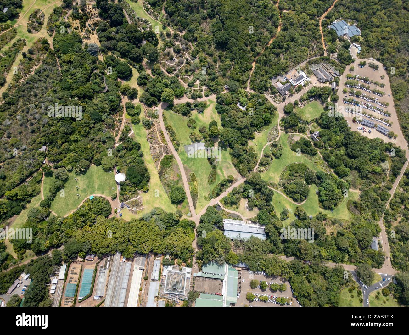 Jardin botanique national de Kirstenbosch, Newlands, Cape Town, Afrique du Sud, 7735 Banque D'Images