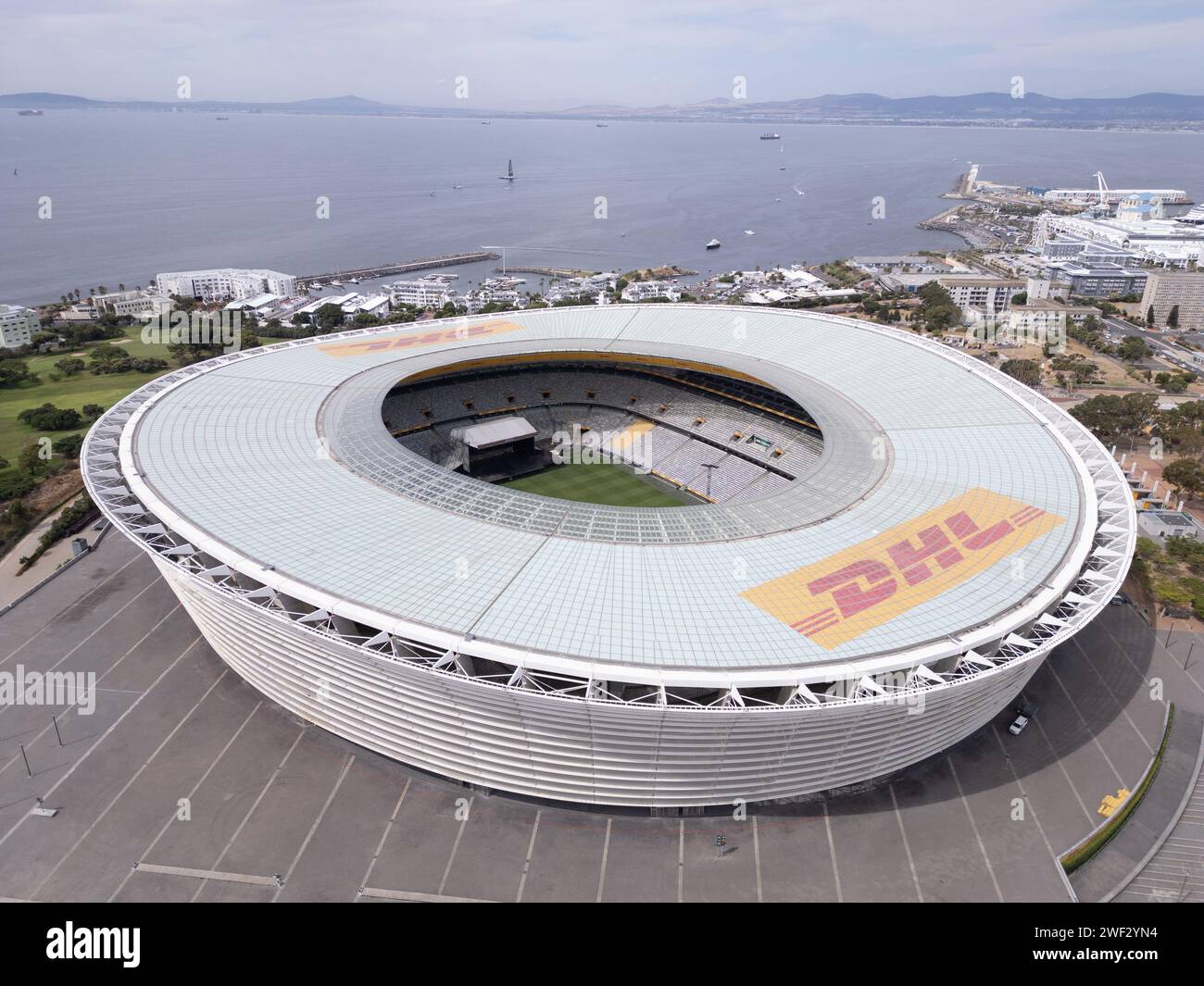 Cape Town Stadium ou DHL Stadium, Green point, Cape Town, Afrique du Sud Banque D'Images