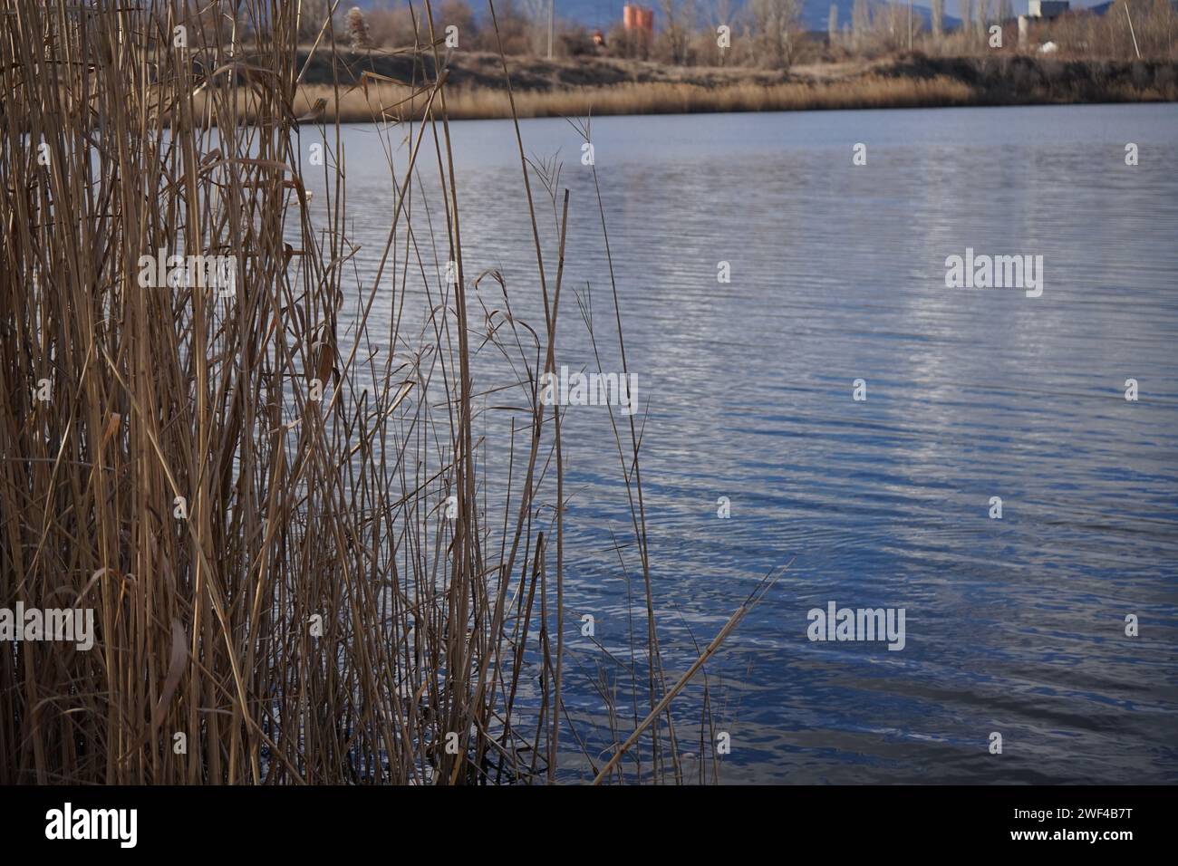Photo d'une vieille carrière abandonnée Banque D'Images