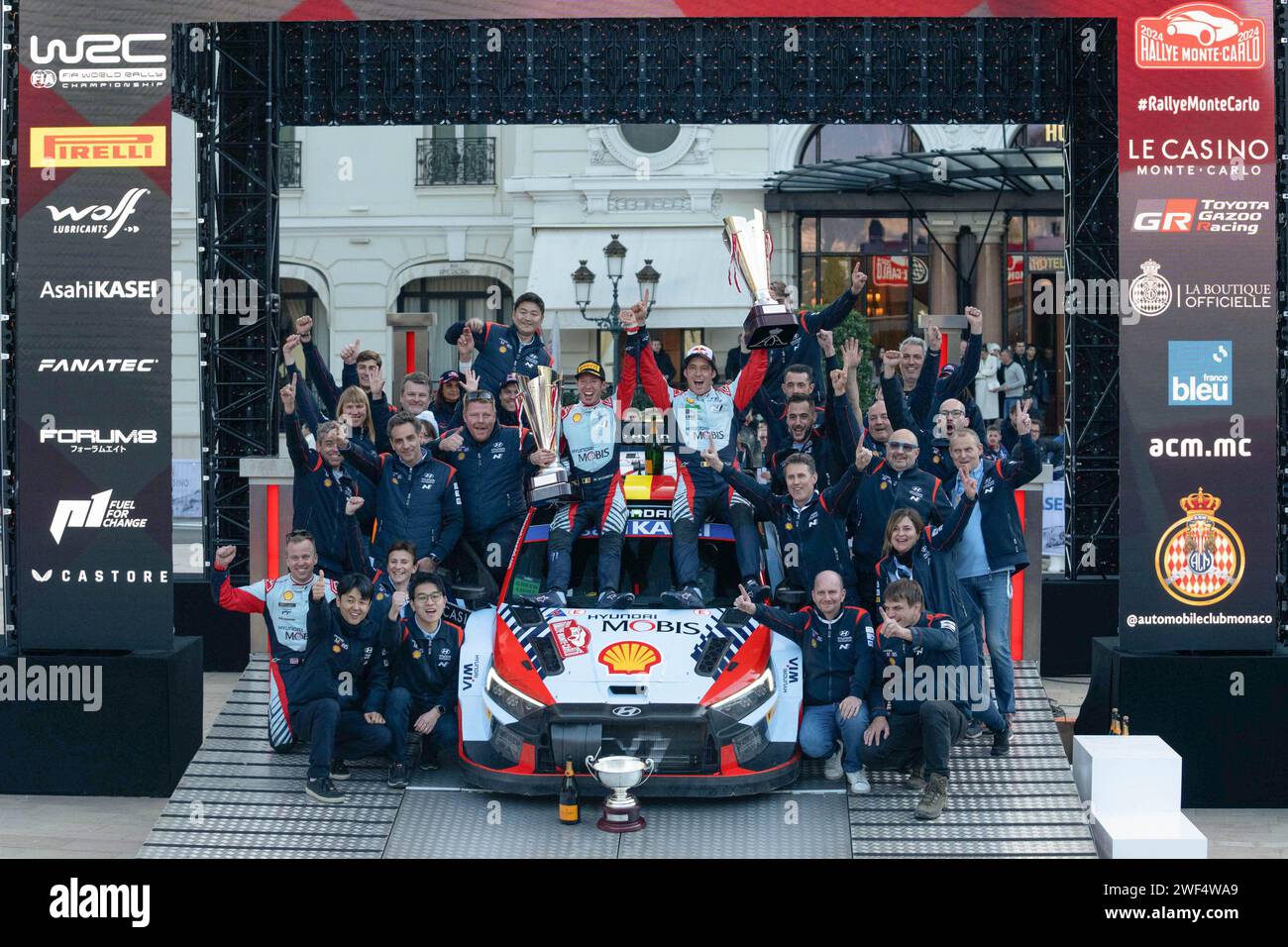 Rallye automobile de monte carlo Stock Photos and Images