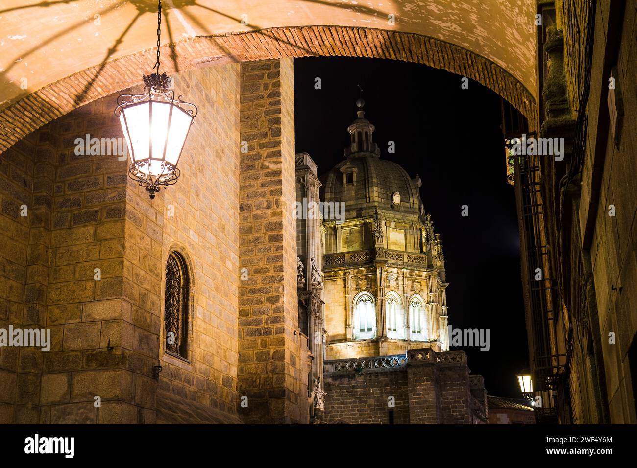 Arco de palacio, Tolède, Espagne Banque D'Images