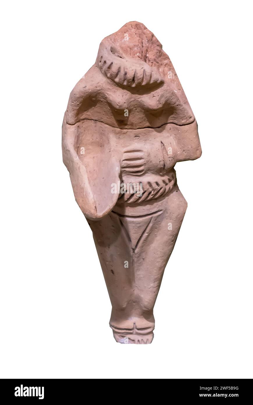Figure féminine de Mésopotamie, fin 3e millénaire av. J.-C., âge du bronze, musée Mardin Banque D'Images