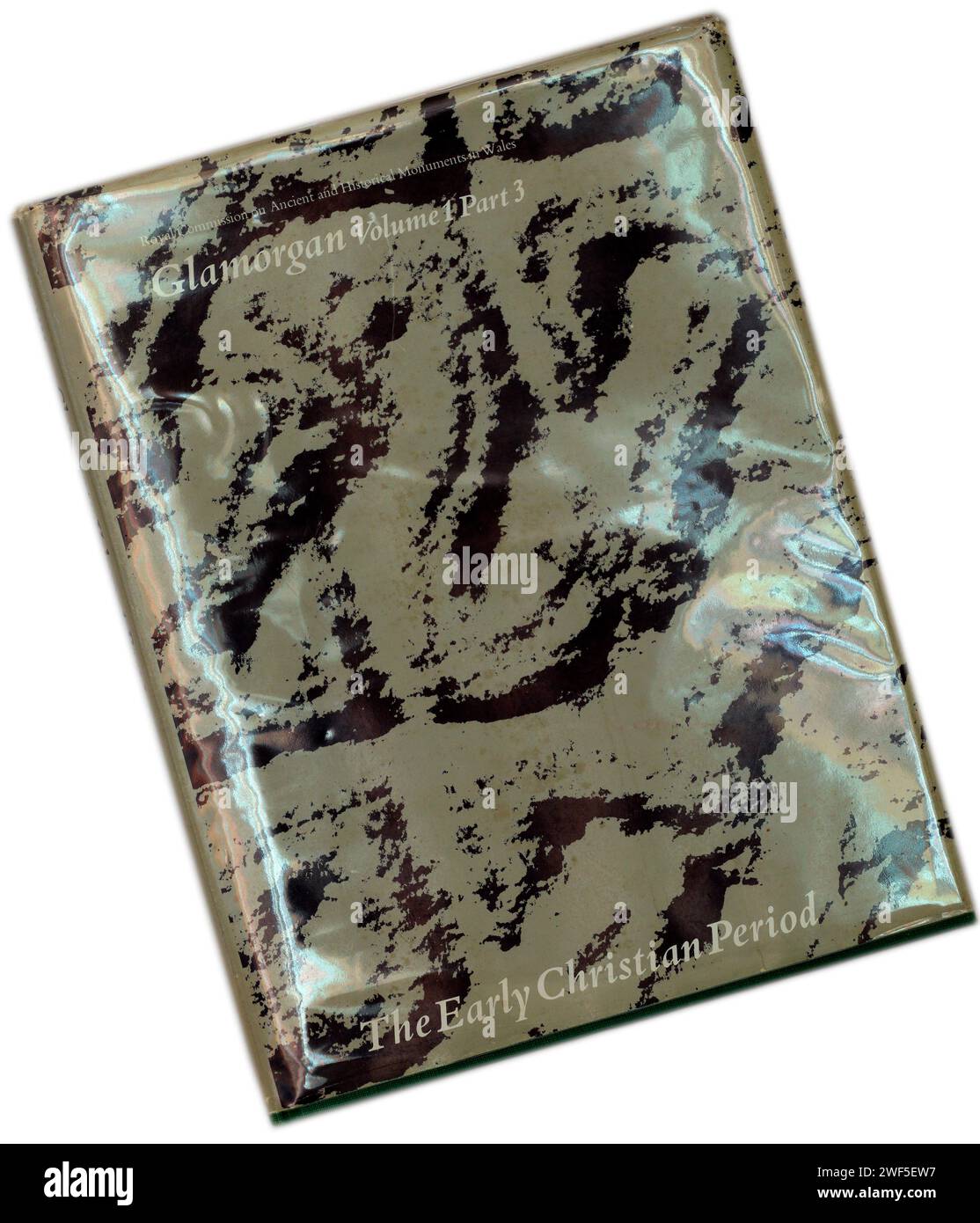La période chrétienne primitive - Glamorgan. Volume 1 partie 3. Couverture de livre sur fond clair / blanc Banque D'Images