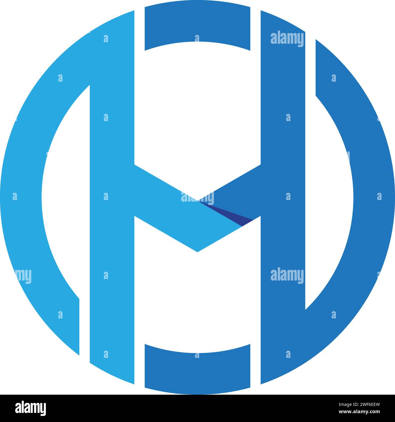 Lettre H Template Design logo Vector illustration Illustration de Vecteur