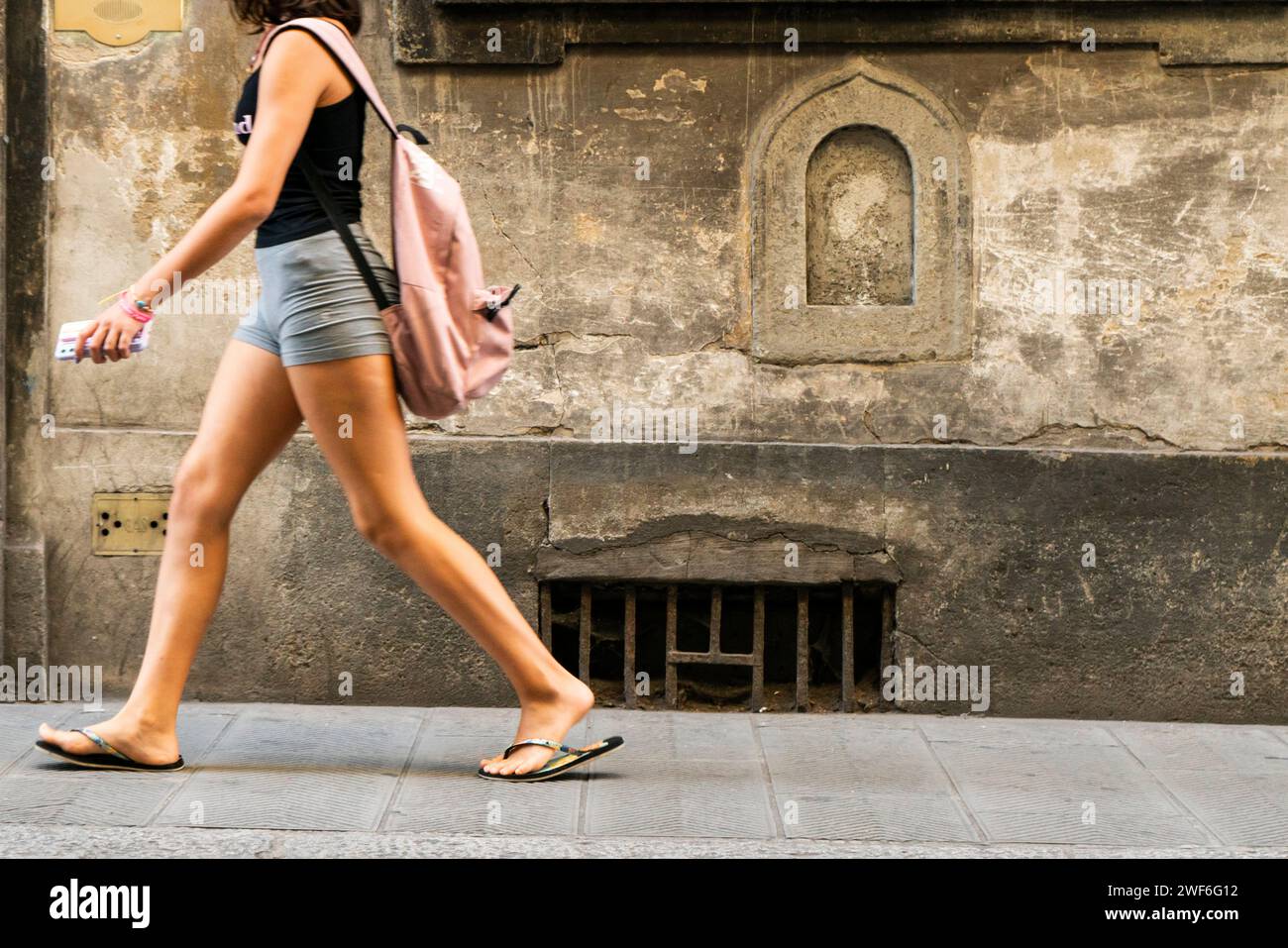 Buchette del Vino, vitrines de Florence, Toscane, Italie Banque D'Images