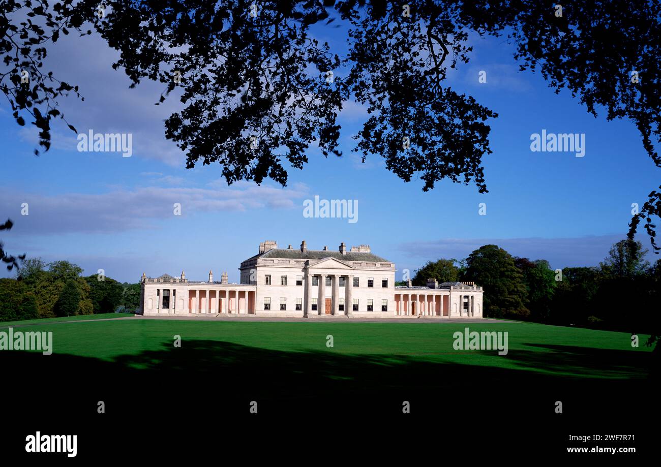 Castle Coole, comté de Fermanagh, Irlande du Nord Banque D'Images