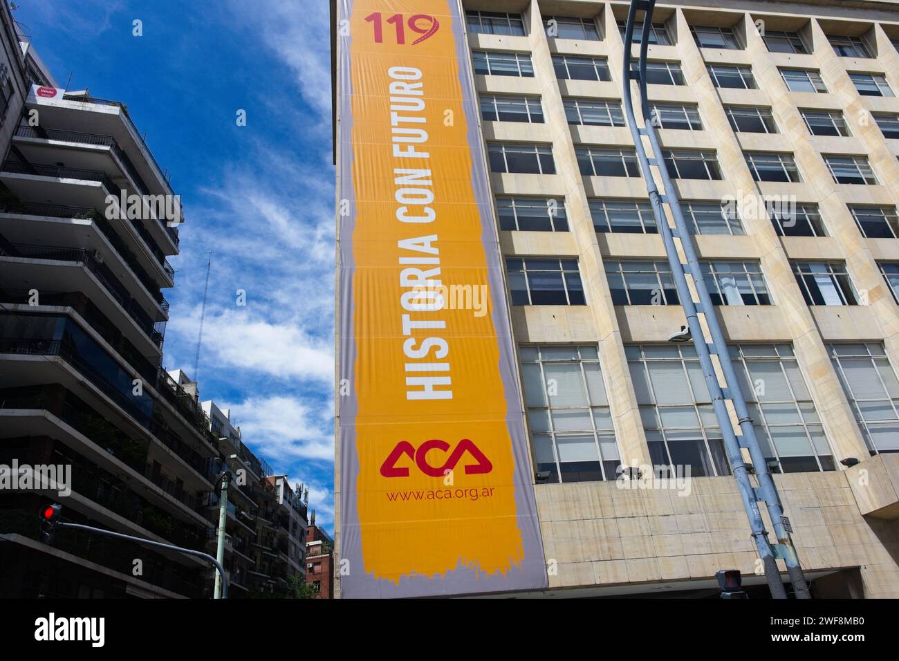 Au siège central de l'Automoble Club argentin, ils dépalpent des reliques qui saluent les pionniers de l'automobile sportive et touristique en Arent Banque D'Images