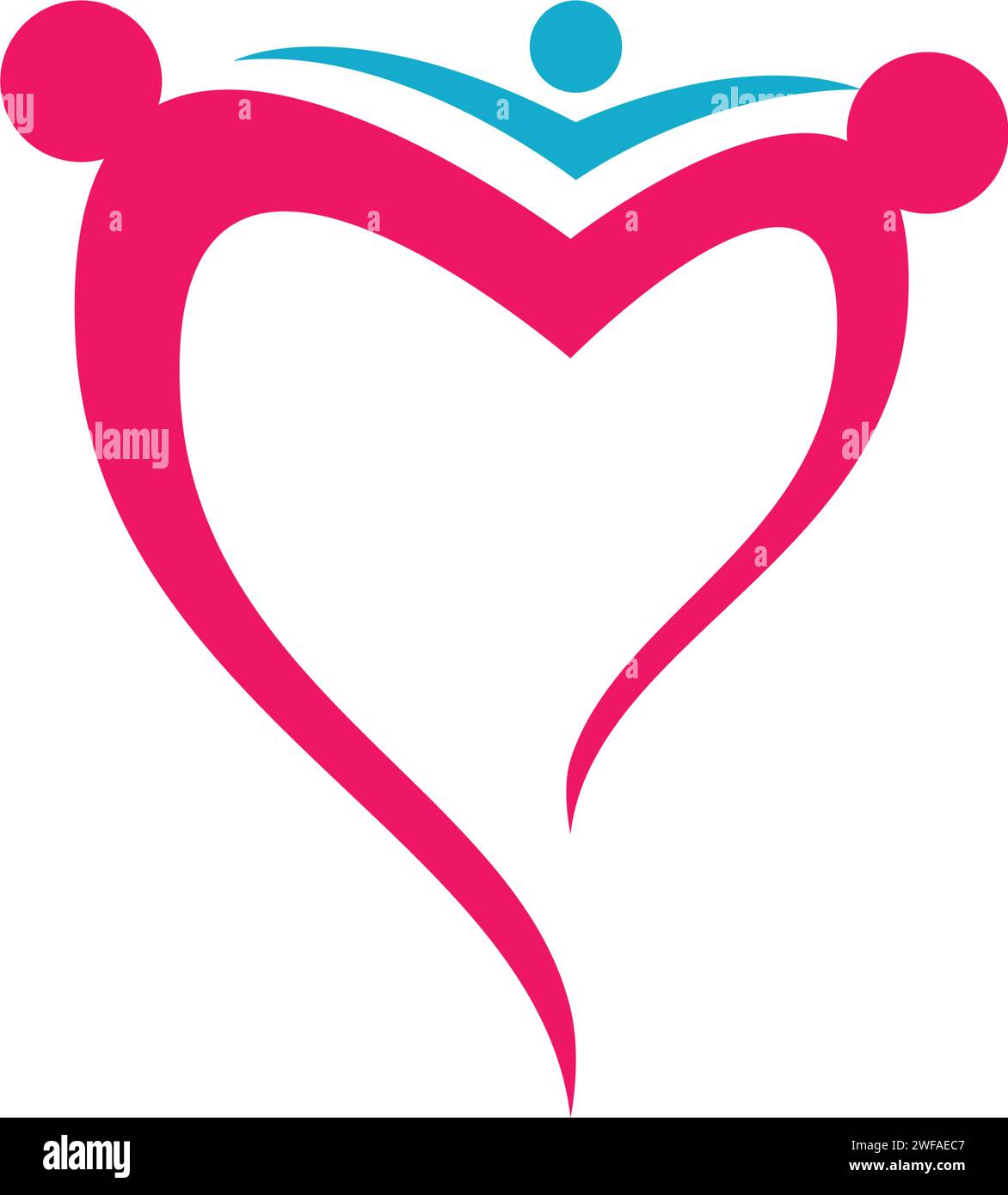 Réseau social, communautaire et modèle de conception de l'icône Illustration de Vecteur