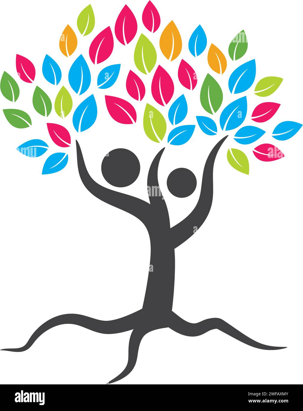 arbre-g-n-alogique-famille-ic-ne-symbole-mod-le-de-conception-de-logo