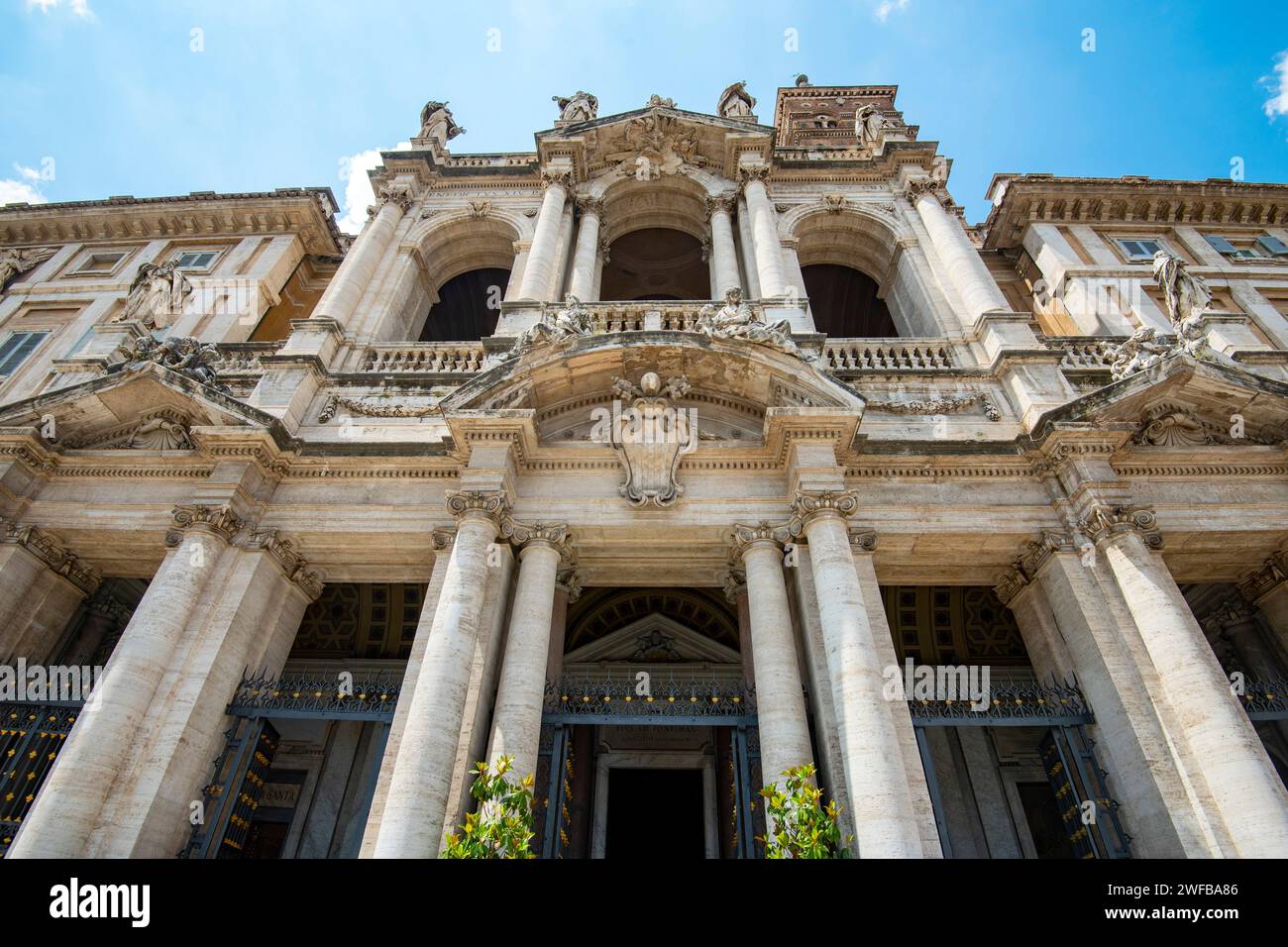 Basilique papale de Santa Maria Maggiore - Rome - Italie Banque D'Images