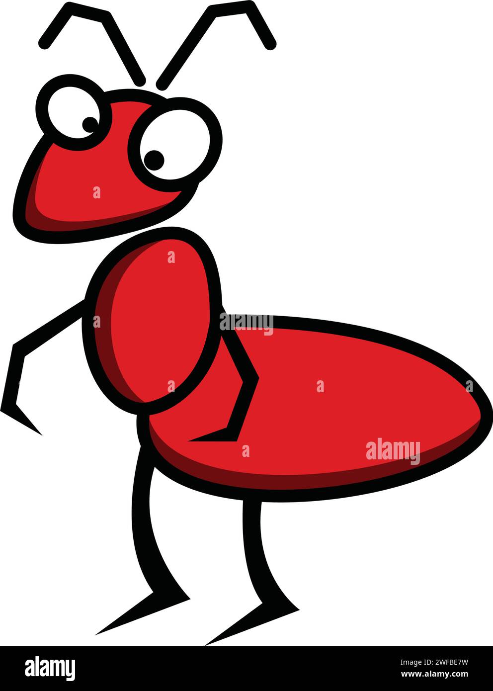 Logo vectoriel modèle Ant illustration design Illustration de Vecteur