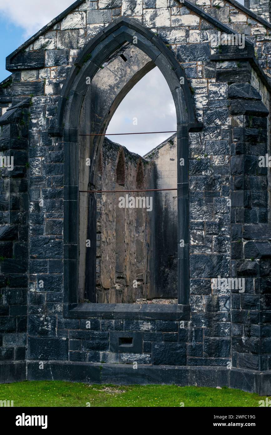 vieille église abandonnée Banque D'Images