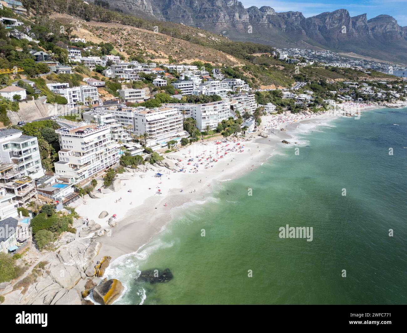 Clifton Beach, Clifton, Cape Town, Afrique du Sud Banque D'Images
