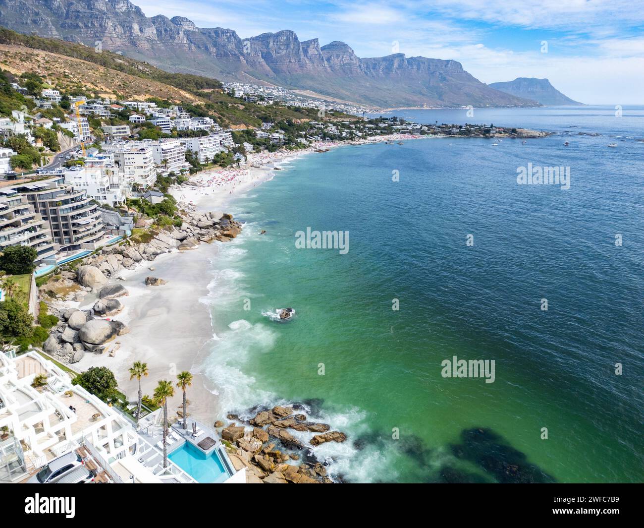 Clifton Beach, Clifton, Cape Town, Afrique du Sud Banque D'Images