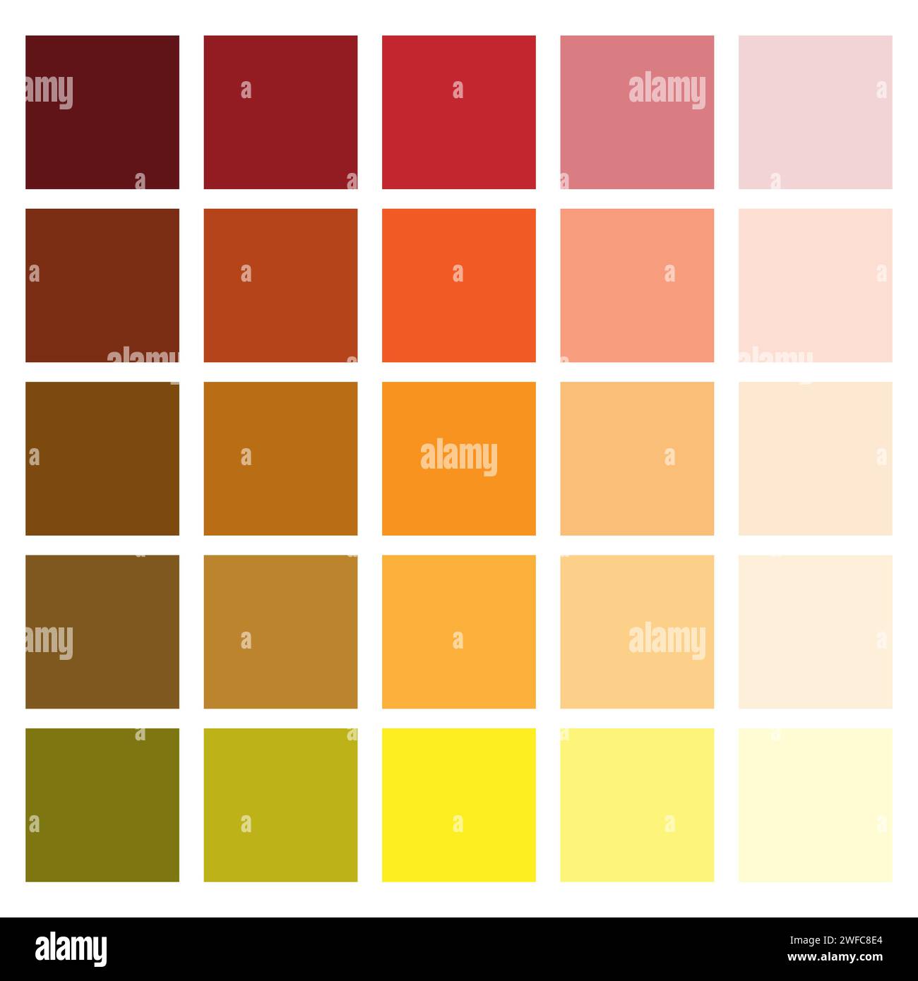 palette de couleurs. Couleur pastel. Fond arc-en-ciel. Design lumineux. Fond pastel. Illustration vectorielle. image de stock. SPE 10. Illustration de Vecteur