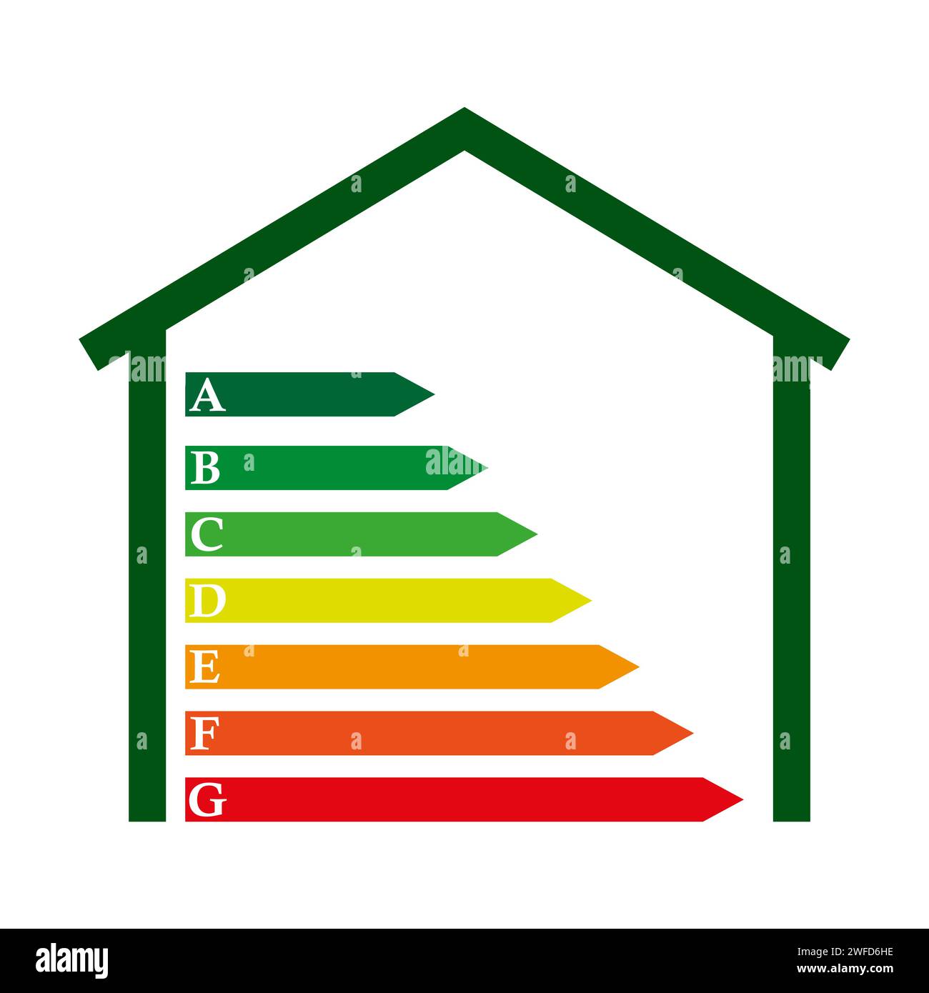 flèches économie d'énergie. Concept d'écologie. Illustration vectorielle. Image de stock. SPE 10. Illustration de Vecteur