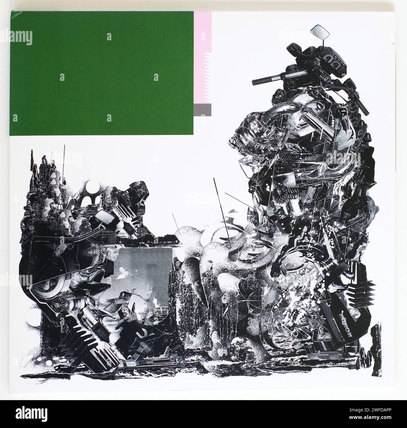 La pochette de Schlagenheim, album de 2019 de Black midi sur Rough Trade - USAGE ÉDITORIAL SEULEMENT Banque D'Images