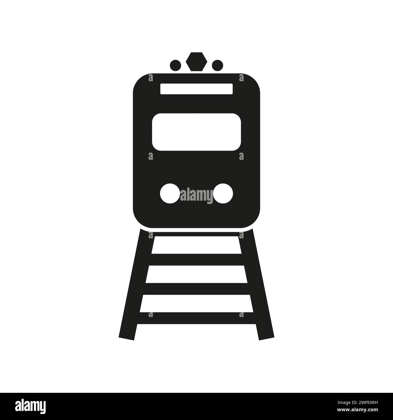 Icône Metro. Illustration vectorielle. SPE 10. image de stock. Illustration de Vecteur