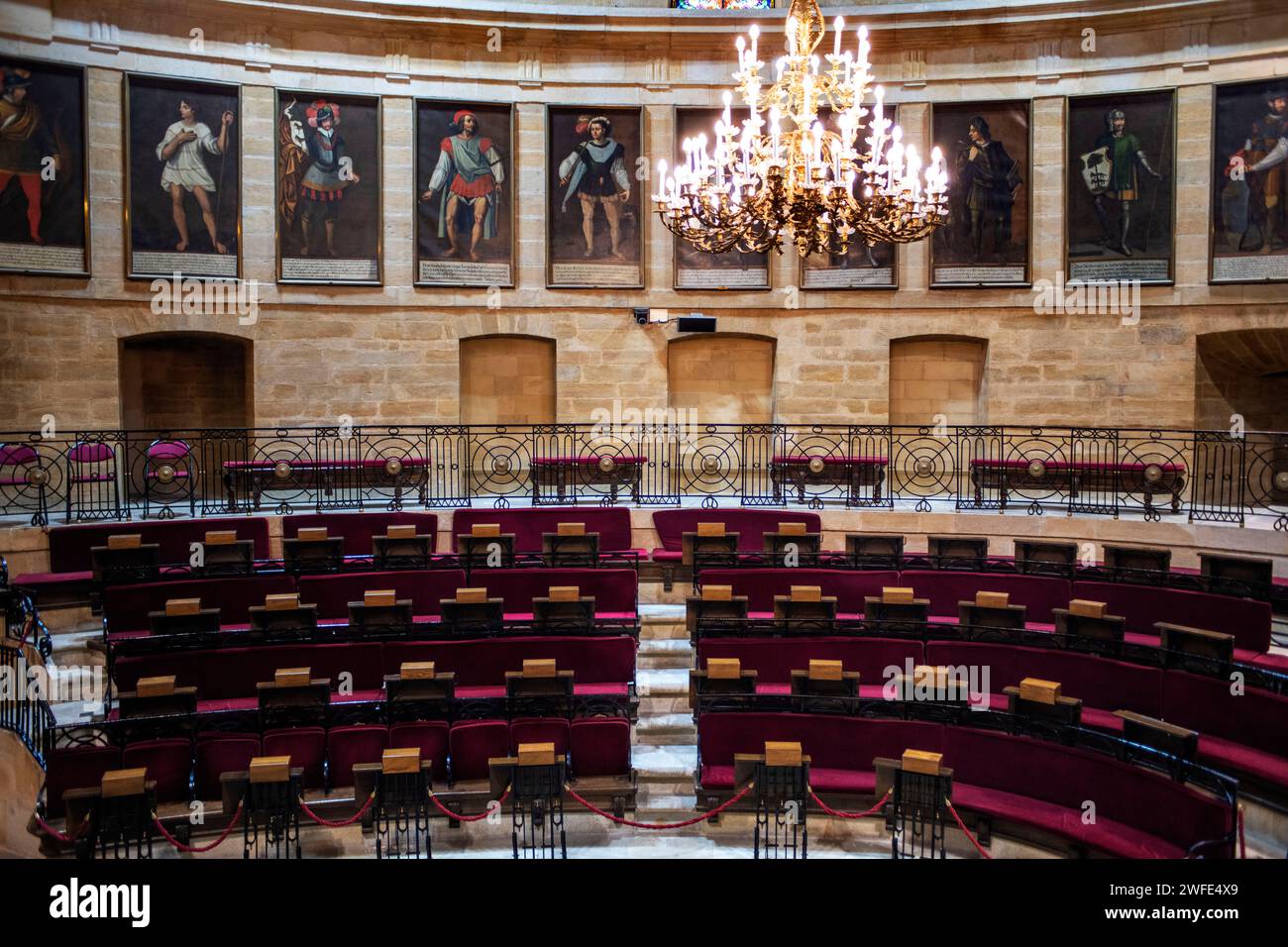 Maison des Assemblées ou Casa de Juntas, Parlement du pays basque, Gernika Lumo, province de Biscaye, Pais Vasco, Euskadi, Espagne Banque D'Images