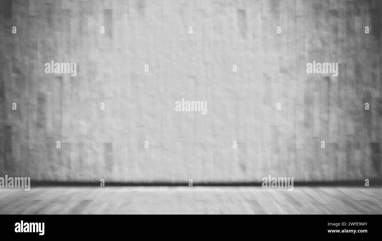 Fond de sol et de surface murale en bois vieux bois blanc ou en planche vintage comme disposition de motif vintage pour des projets rétro, grunge et créatifs Banque D'Images